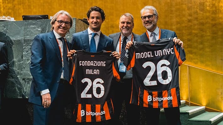 AC MILAN AND FONDAZIONE MILAN IN NEW YORK TO INSPIRE THE NEXT GENERATION OF DIPLOMATS