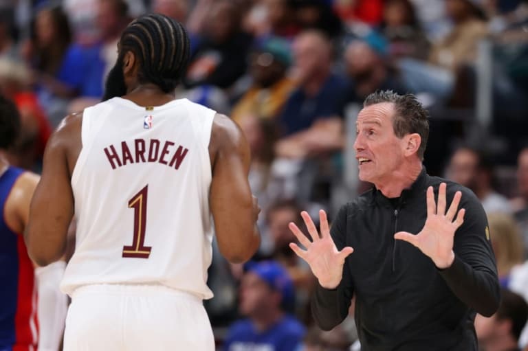 Cavs' Atkinson defends Harden, rues 'collective' defensive woes