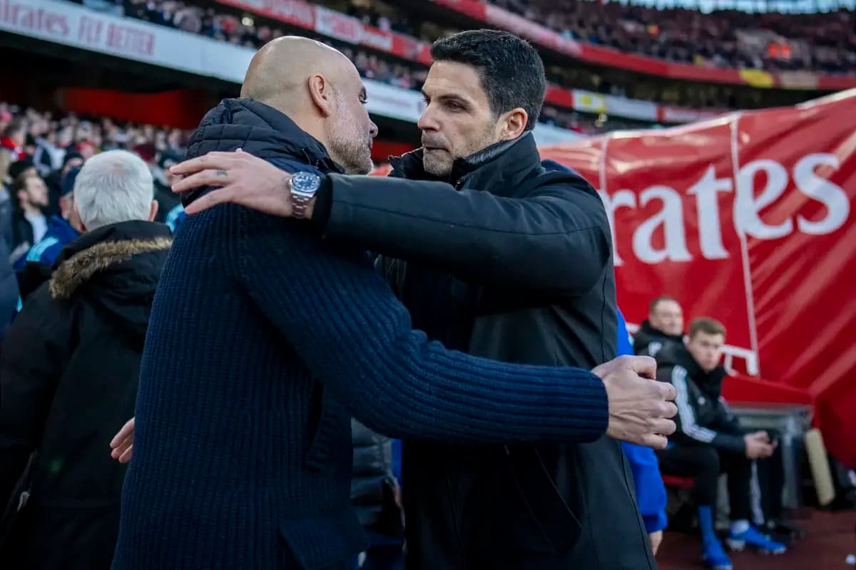 Pep Guardiola vs Mikel Arteta Head-to-head: The record ahead of the Carabao Cup Final
