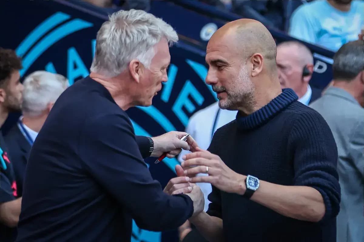 “Since he was born” – Pep Guardiola praises David Moyes ahead of Manchester City trip to Everton