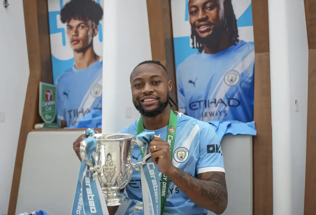 “He was backing off” – Antoine Semenyo mocks Arsenal’s Piero Hincapie after Wembley victory