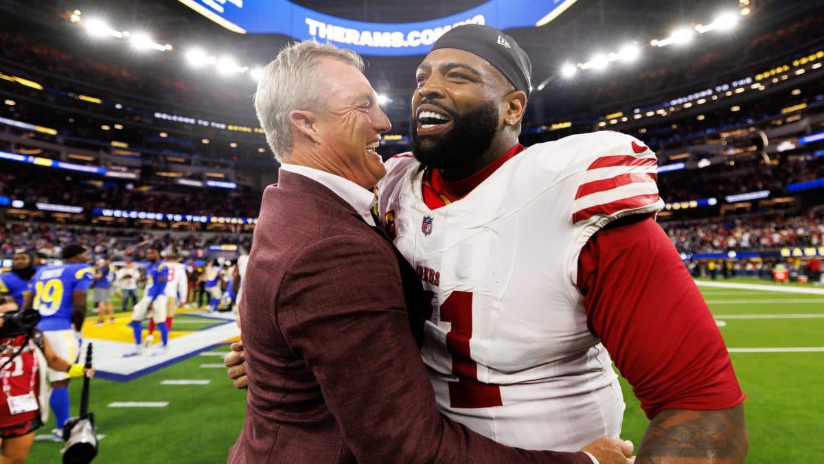 John Lynch shares optimistic update on 49ers' contract talks with Trent Williams