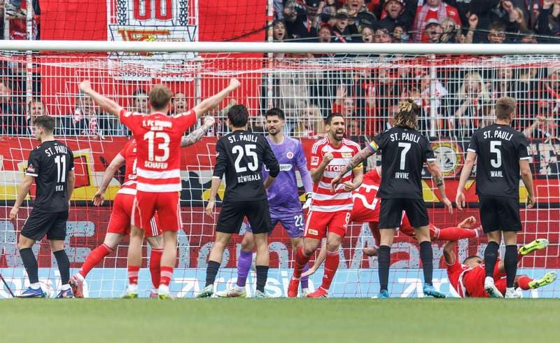 Union Berlin and St Pauli share points in 1-1 draw