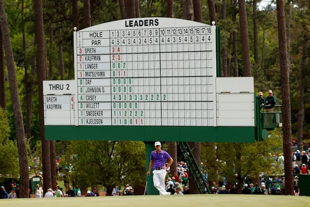 A decade later, Smylie Kaufman takes 'pride' in lone Masters start, even if he blew a huge chance to return