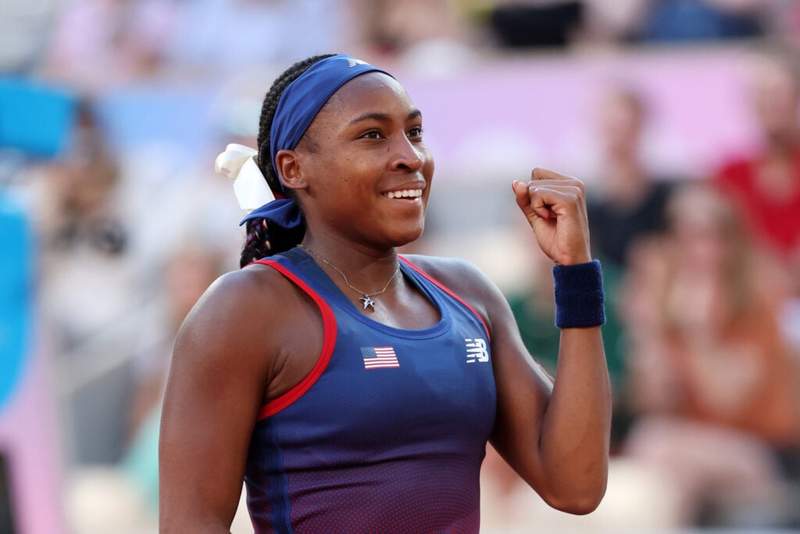 Coco Gauff explains the mid-match tweak to her serve that helped turn things around in Miami