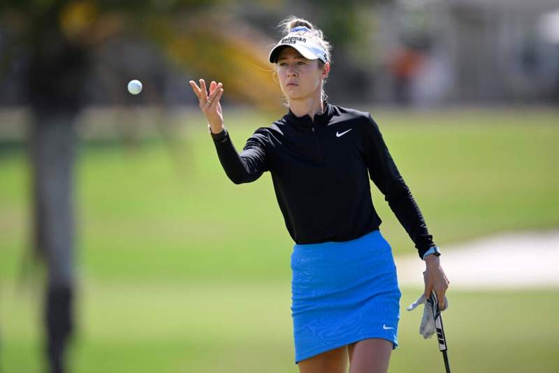 Nelly Korda names her two golfing role models ahead of The Chevron Championship