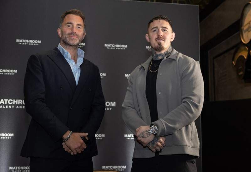 Eddie Hearn adds Tom Aspinall’s first new Matchroom Talent Agency stablemate