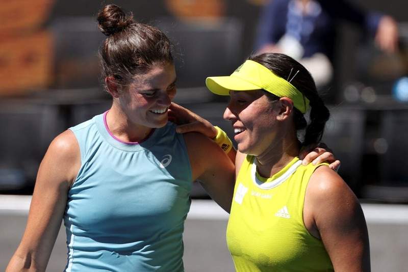 Jessica Pegula faces doubles match against podcast co-host Jennifer Brady in Charleston first round