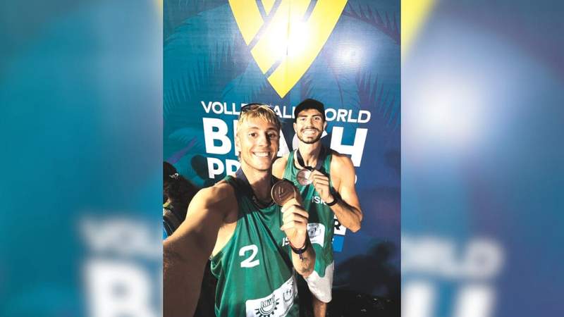 The road warriors of Israeli beach volleyball: Elazar, Cuzmiciov, and the calculus of resilience