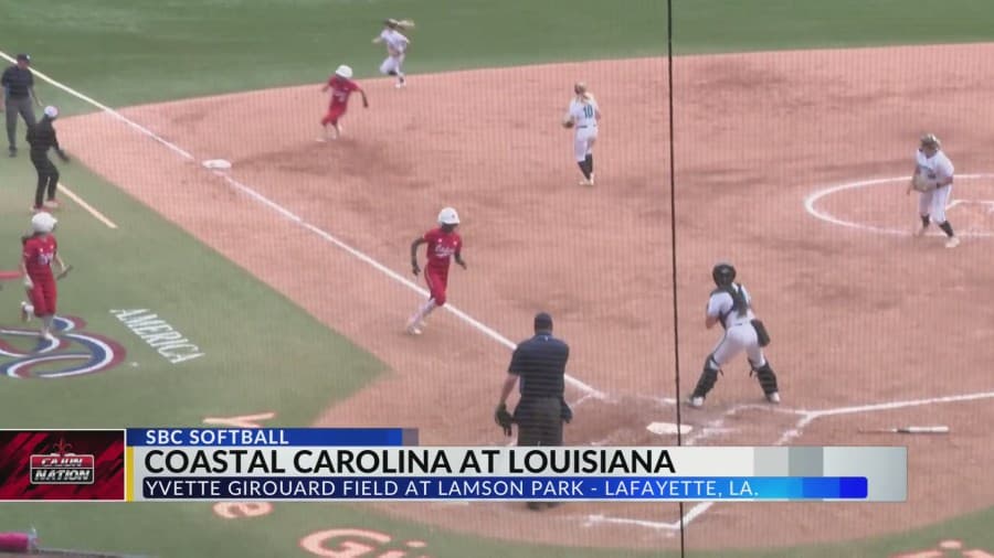 Louisiana softball team triumphs over Coastal Carolina