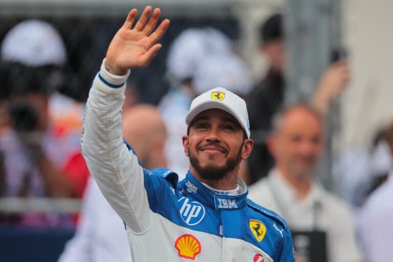 F1 Icon Lewis Hamilton Helps Put Fencing’s New Startup League on the Map in LA