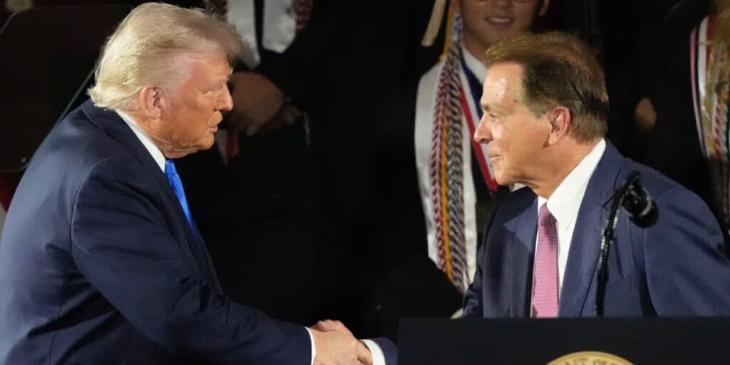 Nick Saban thanks President Donald Trump for leadership after signing executive order on college athletics