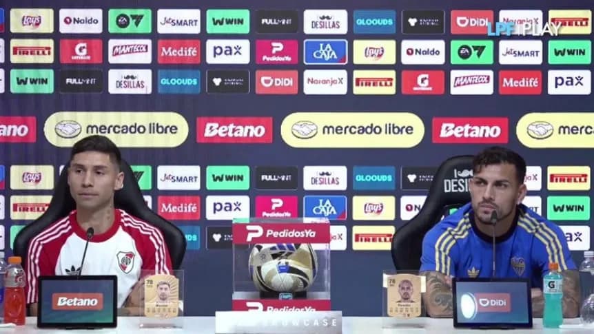 Superclásico: Montiel and Paredes clash over refereeing beforehand