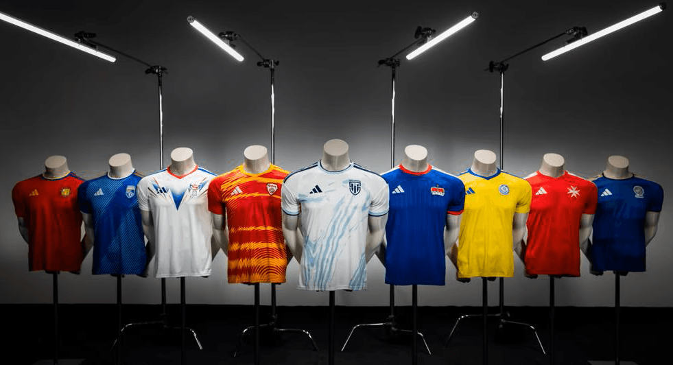  10 new kits for 'smaller' nations! Gift from UEFA and Adidas 