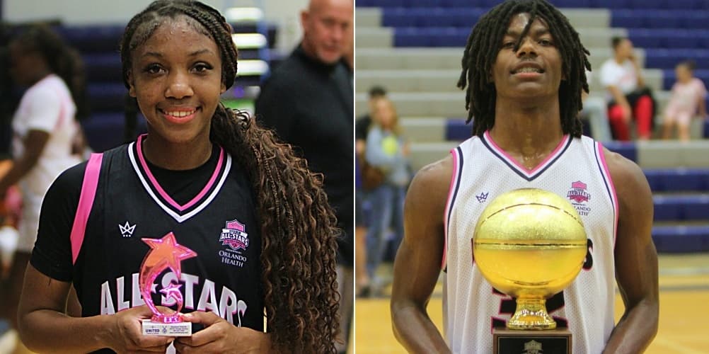 Dakara Merthie, Dylan Foster earn MVPs at Cure All-Stars Basketball games