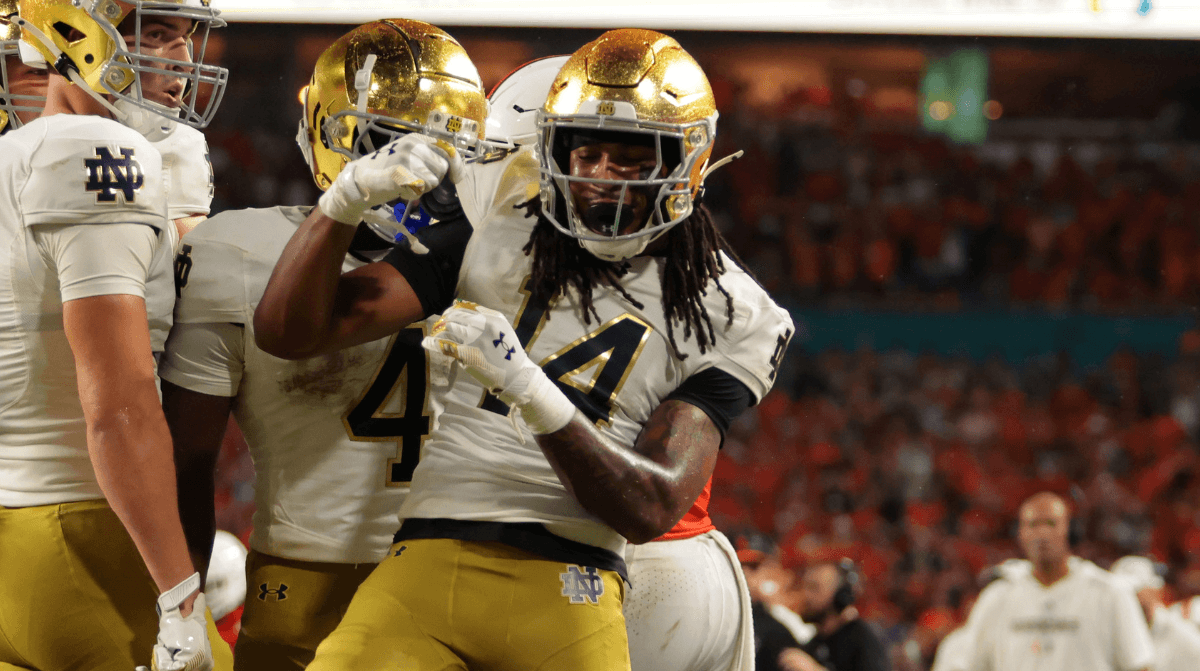 Receiver Micah Gilbert Looks To Take The Next Step This Season For Notre Dame