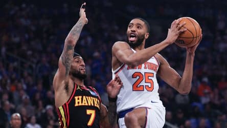 Mikal Bridges: Knicks must 'bring that fire' into Game 3 against Hawks in NBA playoffs
