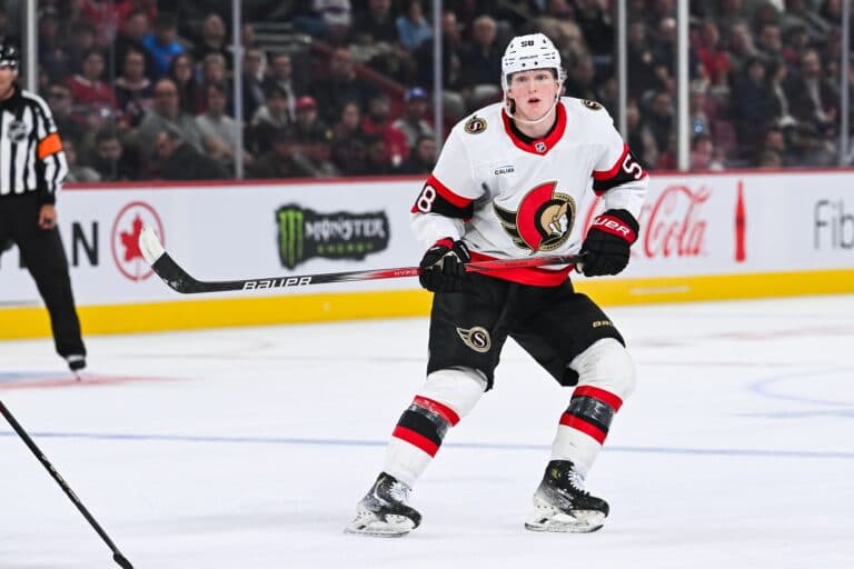Senators must be thrilled with Carter Yakemchuk’s NHL Debut