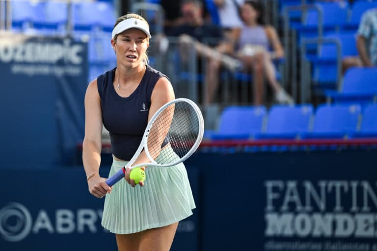 Danielle Collins is a mixed blessing for the Tennis Channel