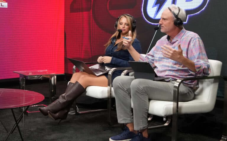 CBS Sports’ Claudia Bellofatto goes viral for NFL Draft day outfit