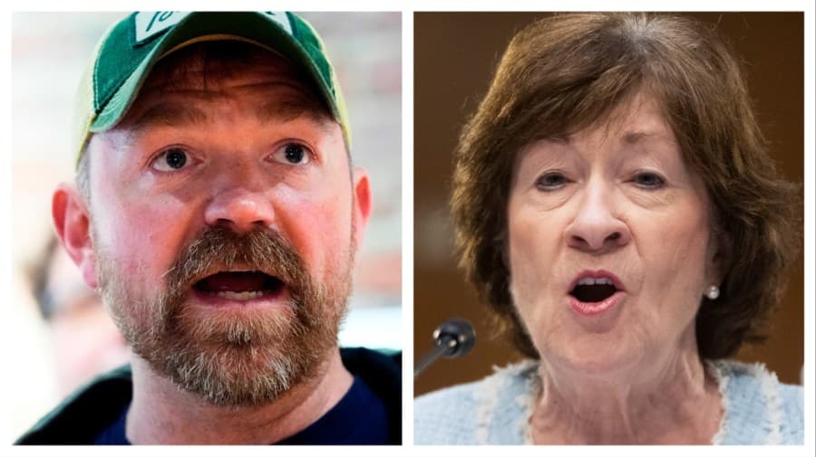 Platner holds 7 point lead over Collins in new Maine Senate poll