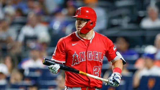 Mike Trout and Aaron Judge Put on Display in Angels 11-10 Loss to Yankees