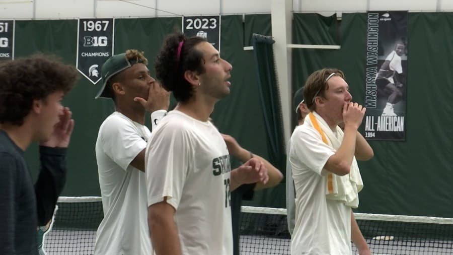 No. 28 Michigan State men’s tennis tops No. 24 USC