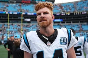 Eagles acquire veteran backup quarterback Andy Dalton from Panthers, AP source says
