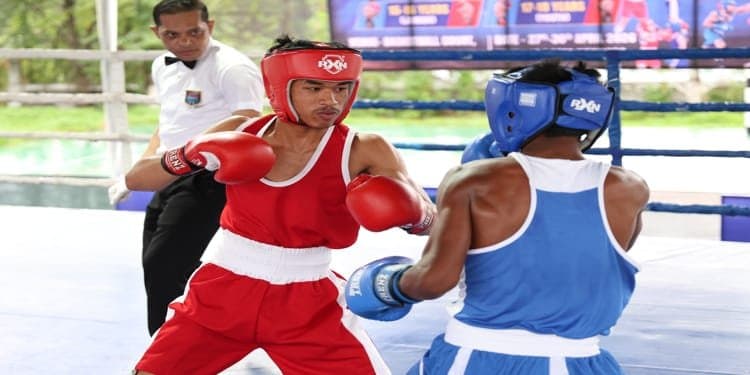 Mawlai Erupts: Youth Boxers Trade Blows, Semis Set
