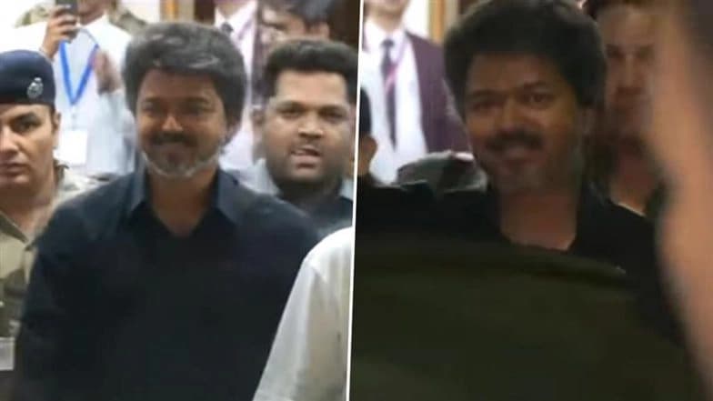 Amid ‘Jana Nayagan’ Row, Thalapathy Vijay Arrives in Mumbai To Attend Atlee-Priya’s Baby Shower Ceremony (Watch Video) |  LatestLY