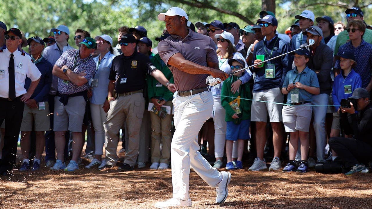 Golfers react to Tiger Woods' absence at Augusta National during Masters week: 'It's unfortunate'