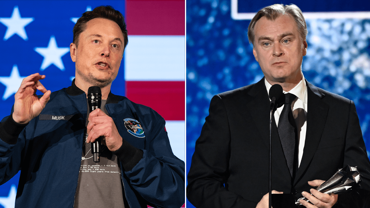Elon Musk accuses Christopher Nolan of pandering for awards with casting in 'The Odyssey'