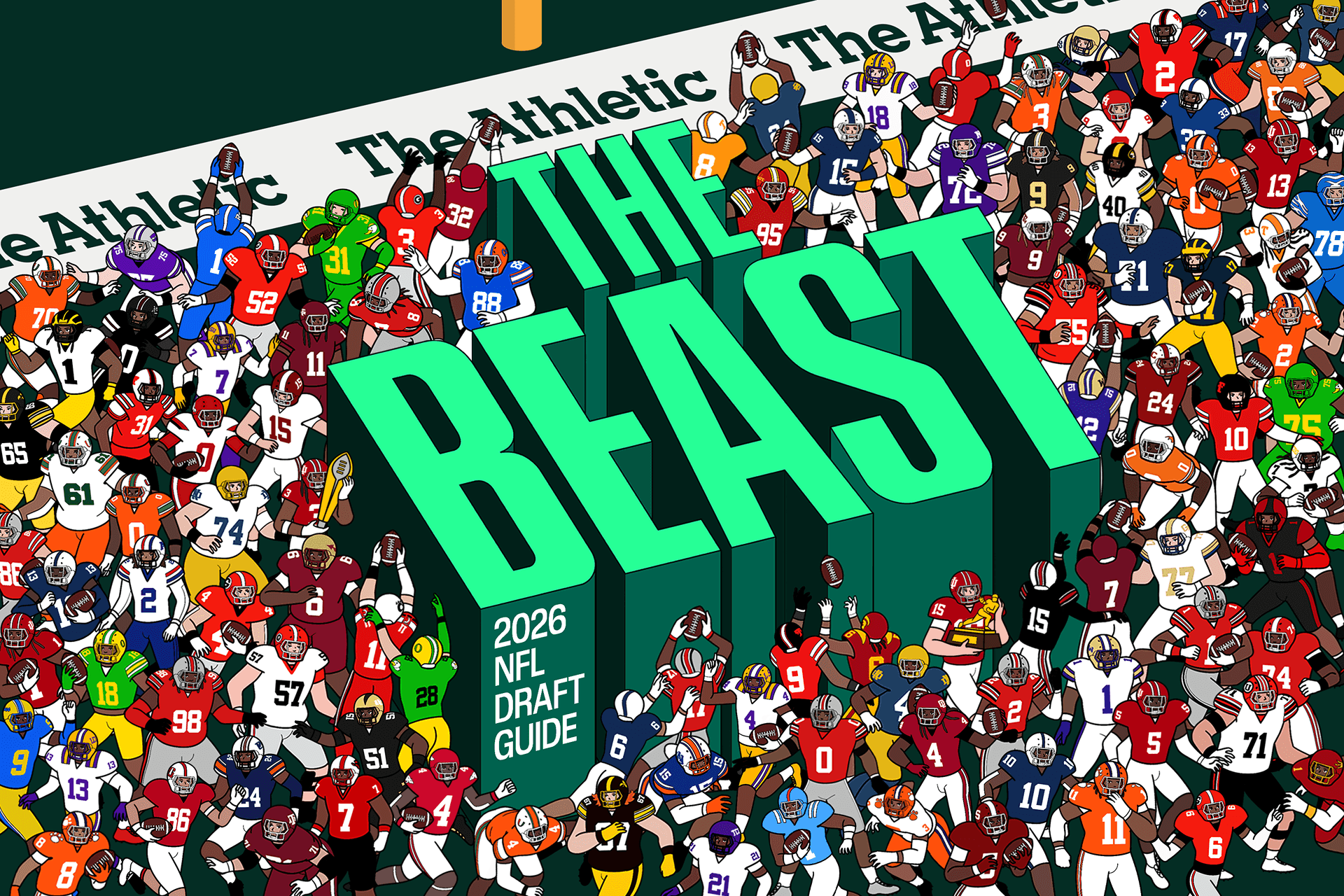 NFL Draft 2026 ‘The Beast’ Guide: Dane Brugler’s definitive scouting reports and player rankings