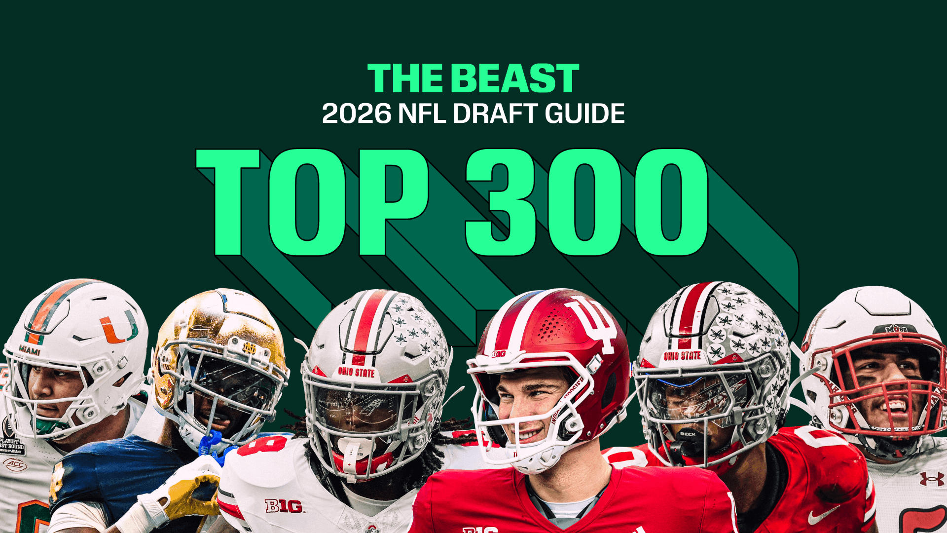 2026 NFL Draft rankings: Who are the top 300 prospects in this year’s class?