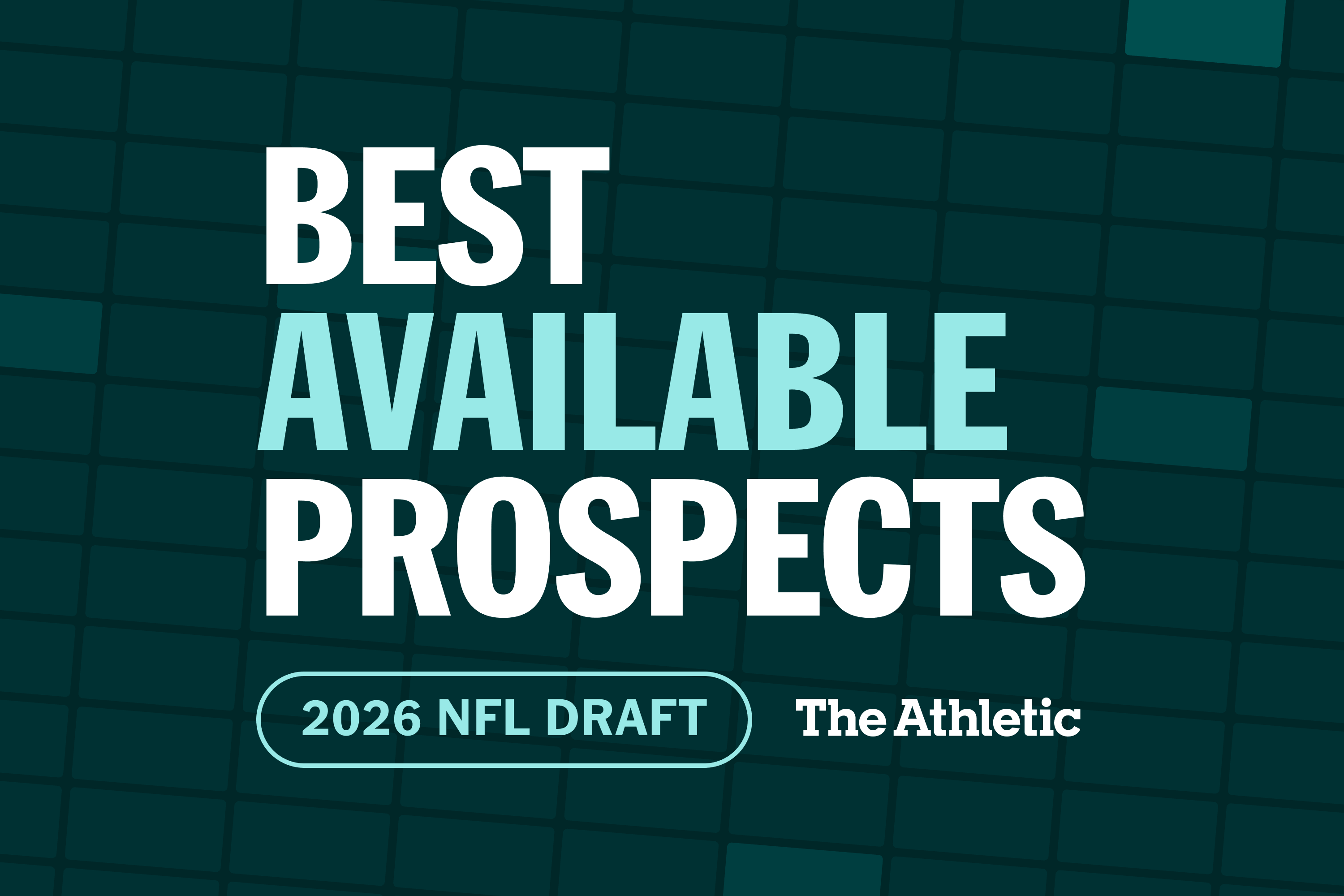 2026 NFL Draft best available players tracker