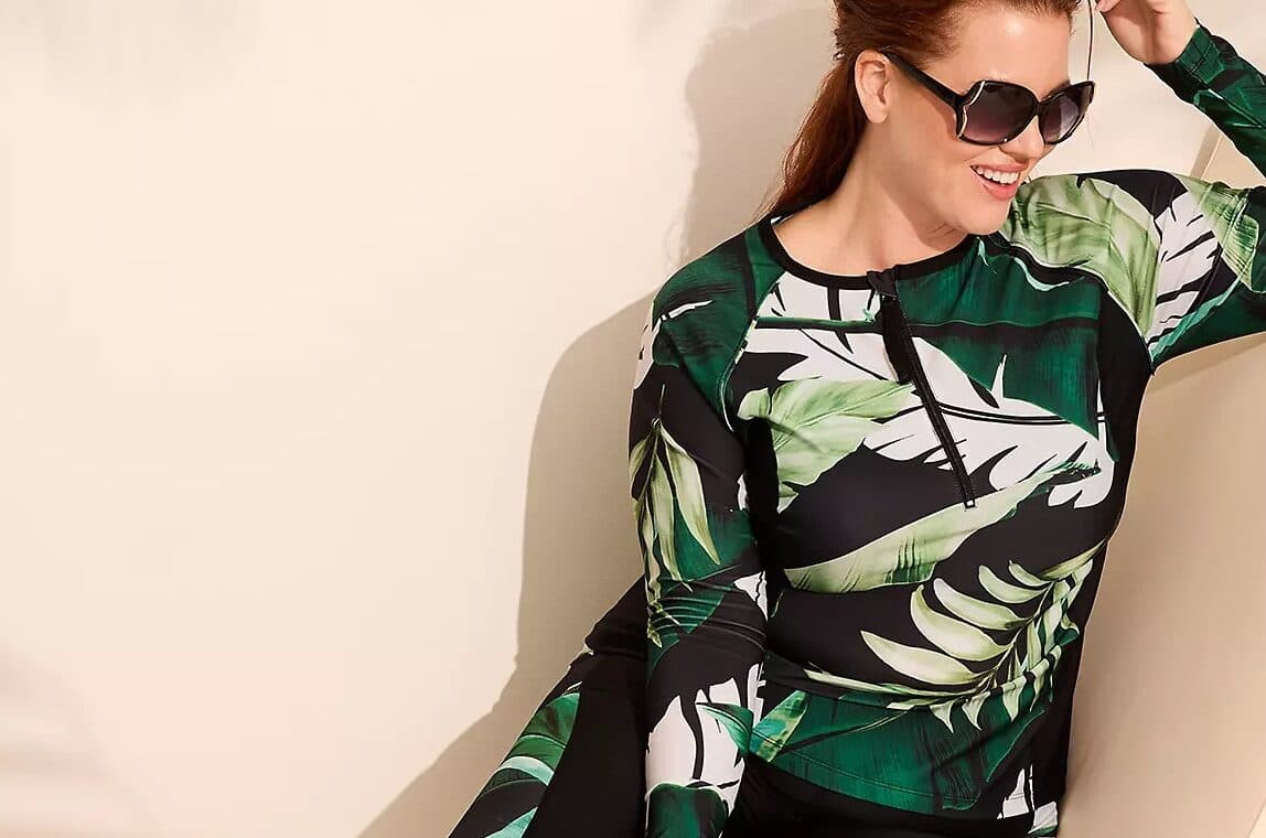 Plus Size Rash Guards & Swim Tops: The Best Options for Sun Protection and Modest Swim