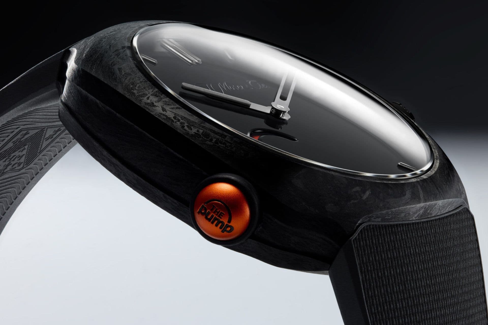 Reebok x H. Moser & Cie. Streamliner Pump Watch
