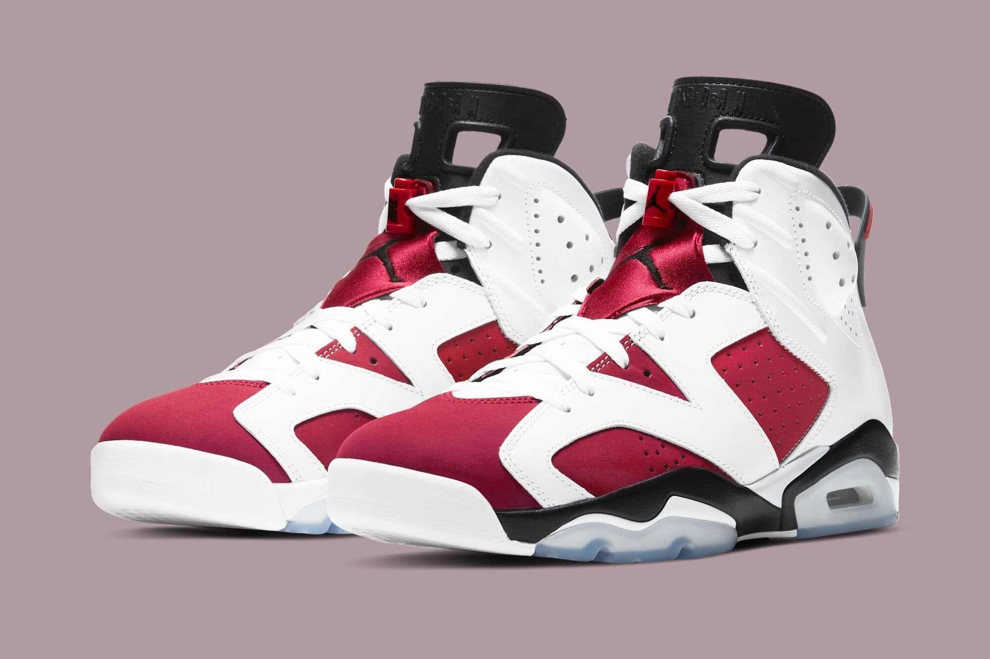 RUMORED: Air Jordan 6 “Carmine” May 2027 Release Date & Info