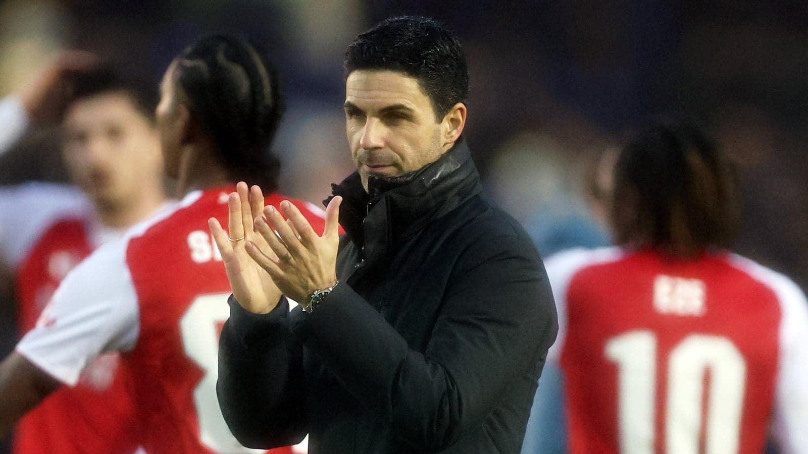Arteta urges his players to 'go for it' at Etihad