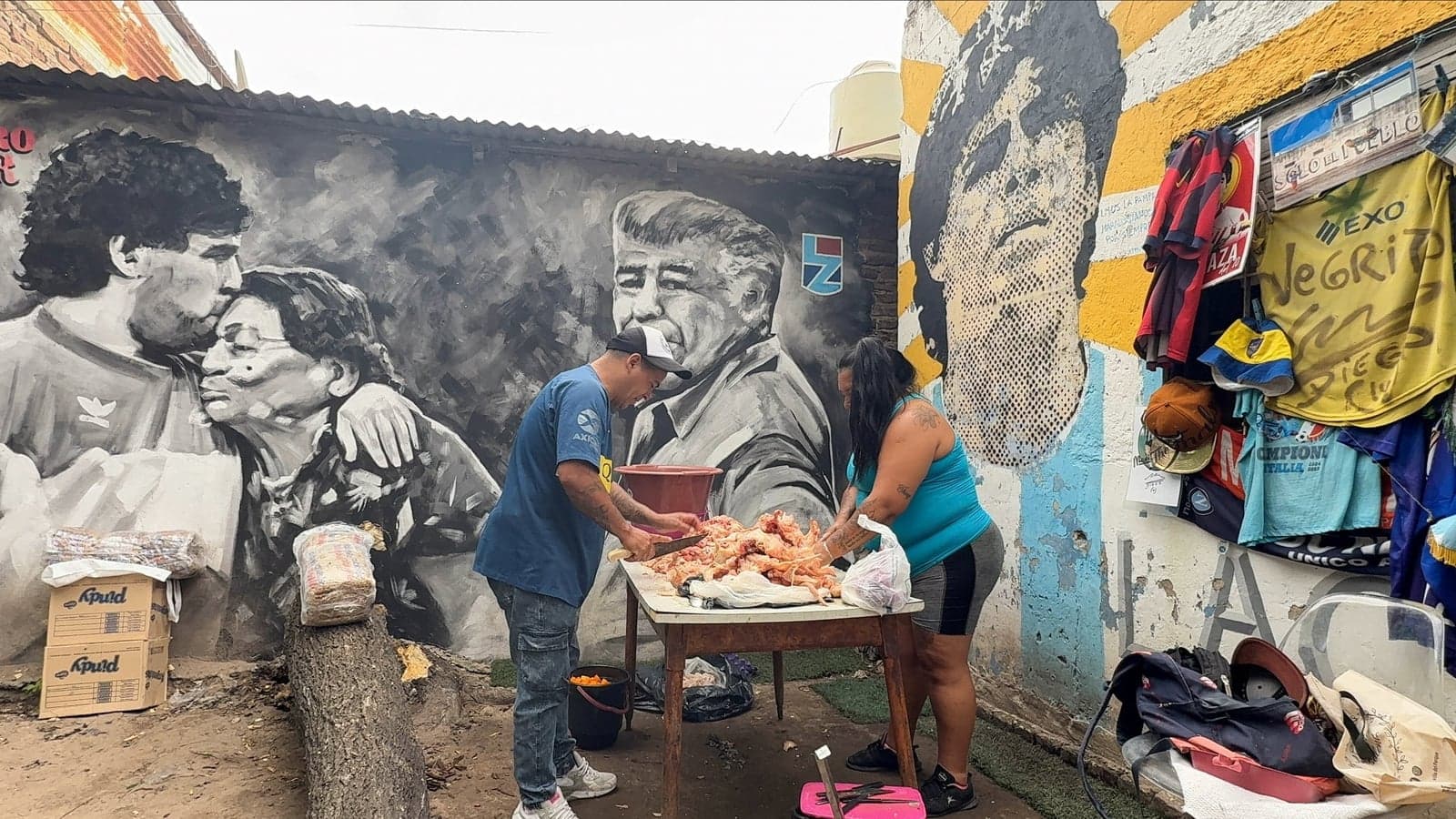 Maradona's former home transformed into soup kitchen