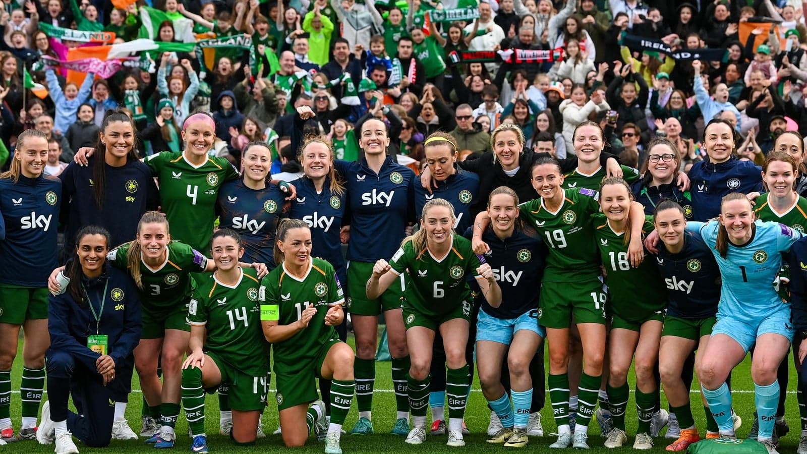 Girls in Green shoot up to 23rd in world rankings