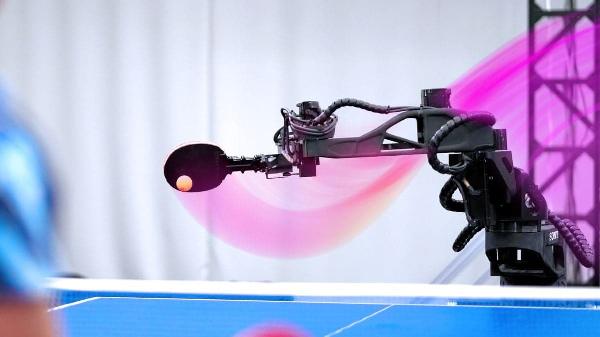Scientists Built a Robot That Can Beat Elite Human Players at Table Tennis