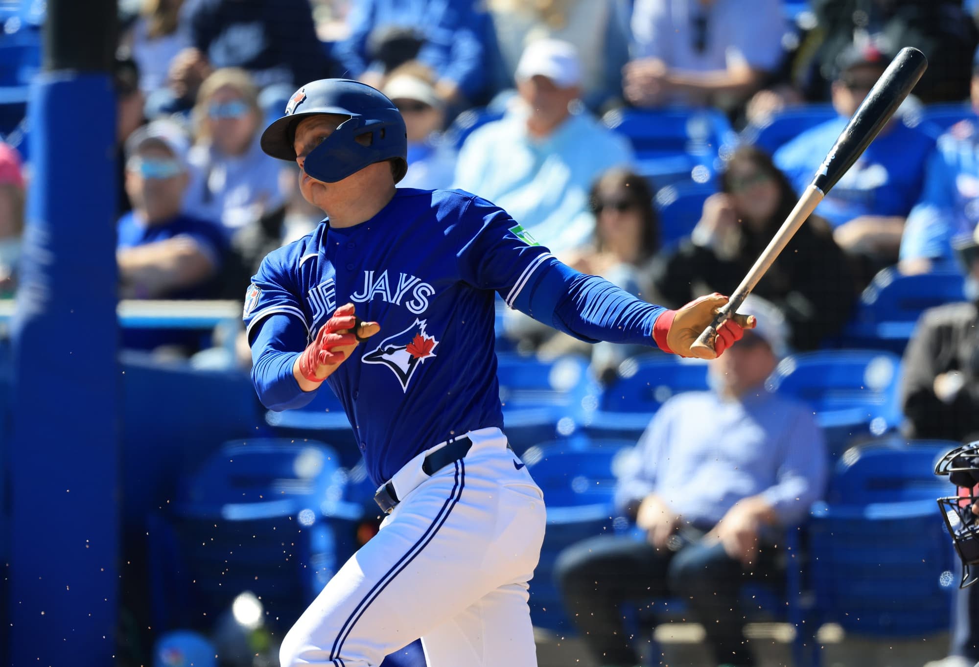 Blue Jays drop 25-year-old with .306 average in spring training roster cuts