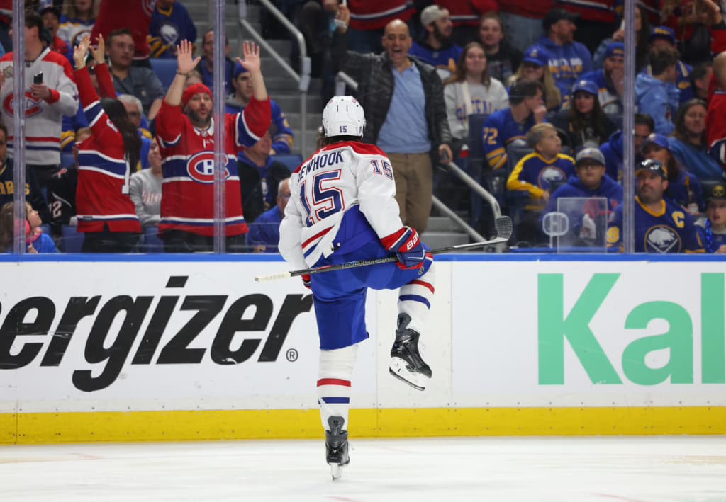 Canadiens’ Alex Newhook critiqued after scoring twice in Game 2 win