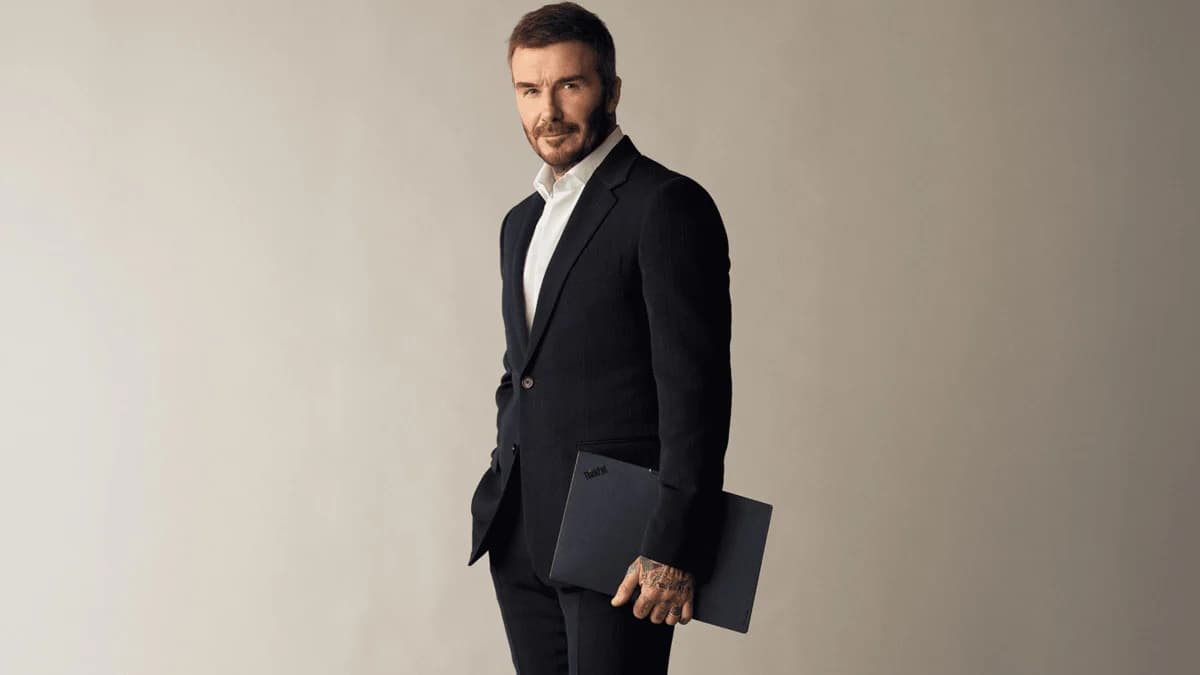 Lenovo announces partnership with David Beckham
